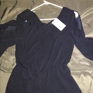 Two rompers! Both cold shoulder NWT